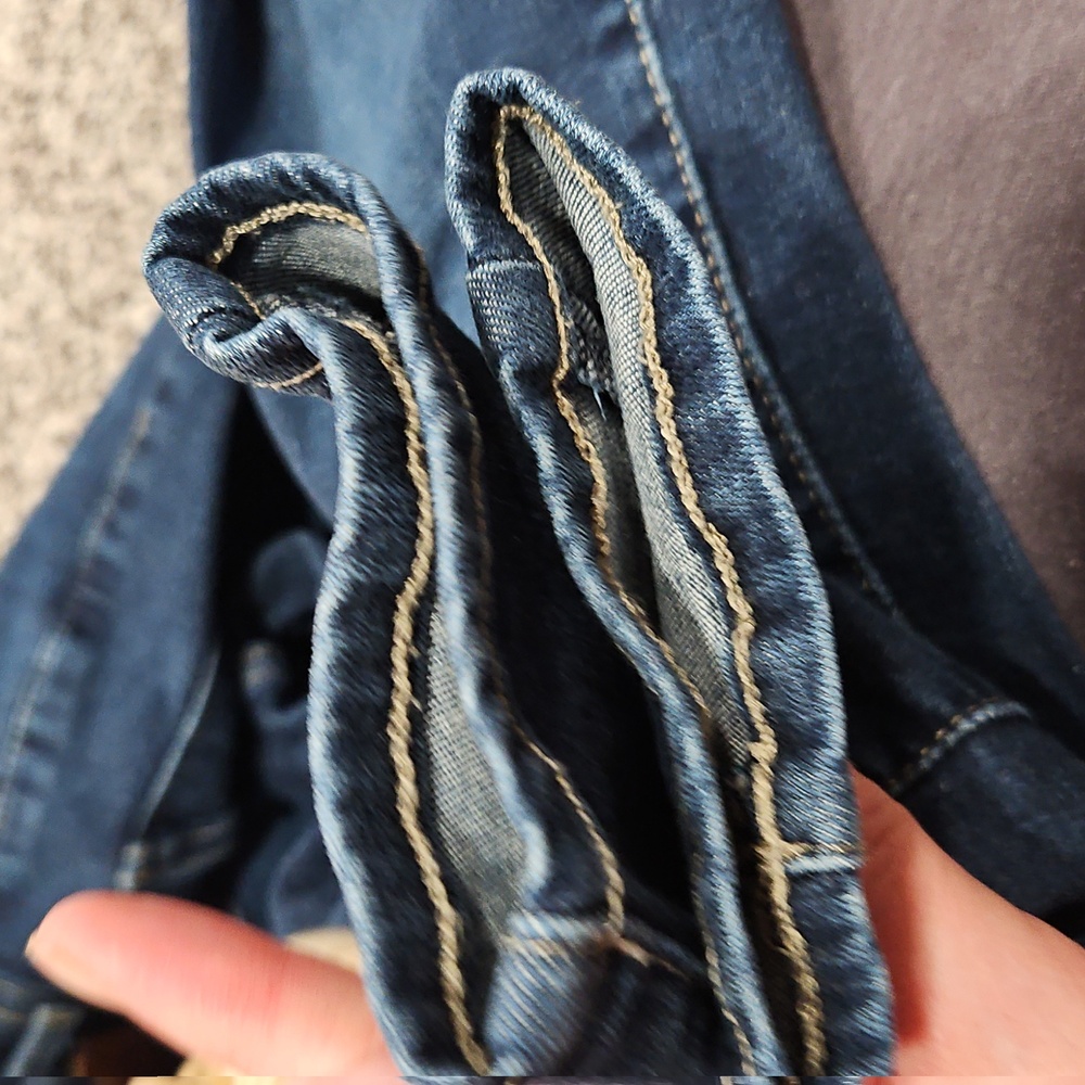 Lucky Brand High Rise Dark Blue Jeans - Picture 10 of 11